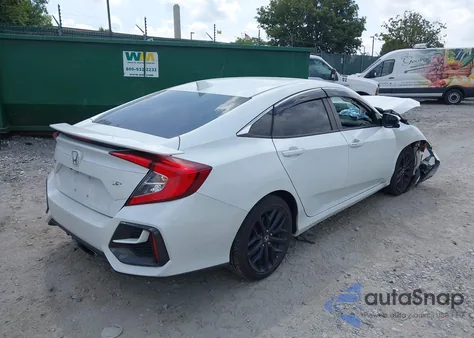 2020 Honda Civic Sedan from USA, damaged, VIN 2HGFC1E50LH707189